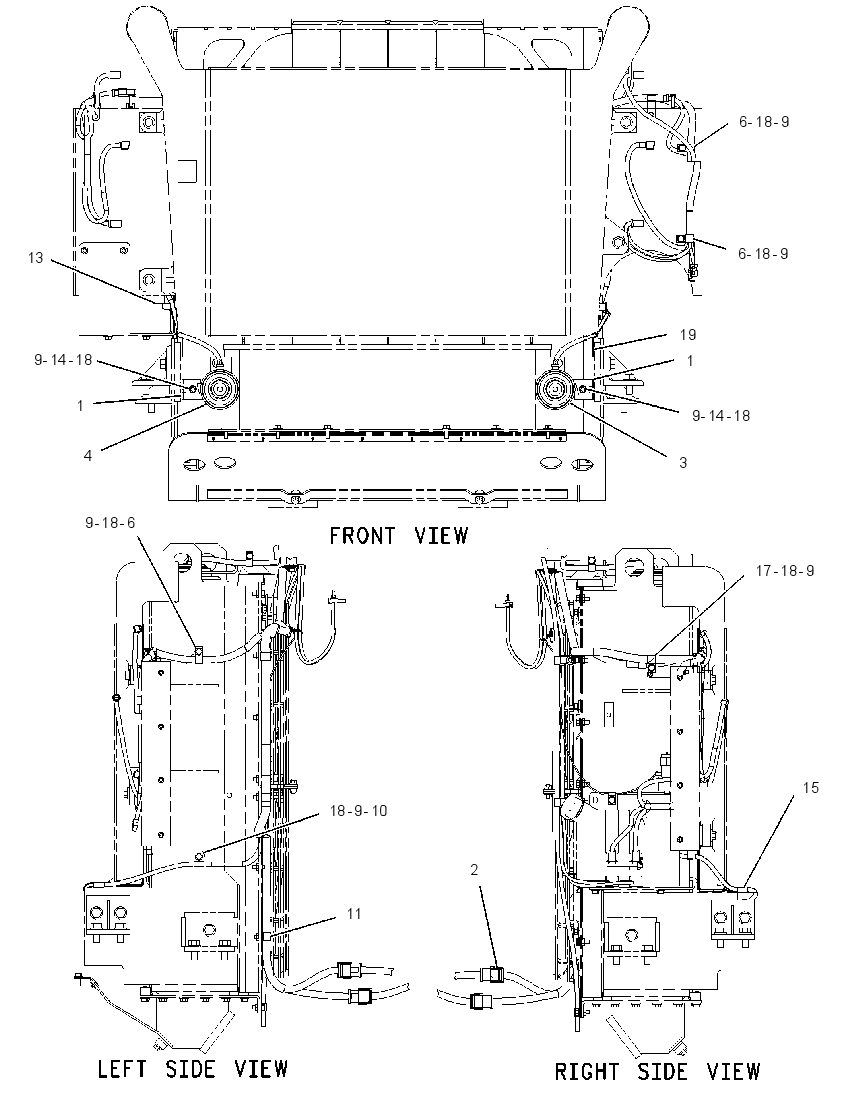 WIRING GP-TRACTOR 1836563 CAT