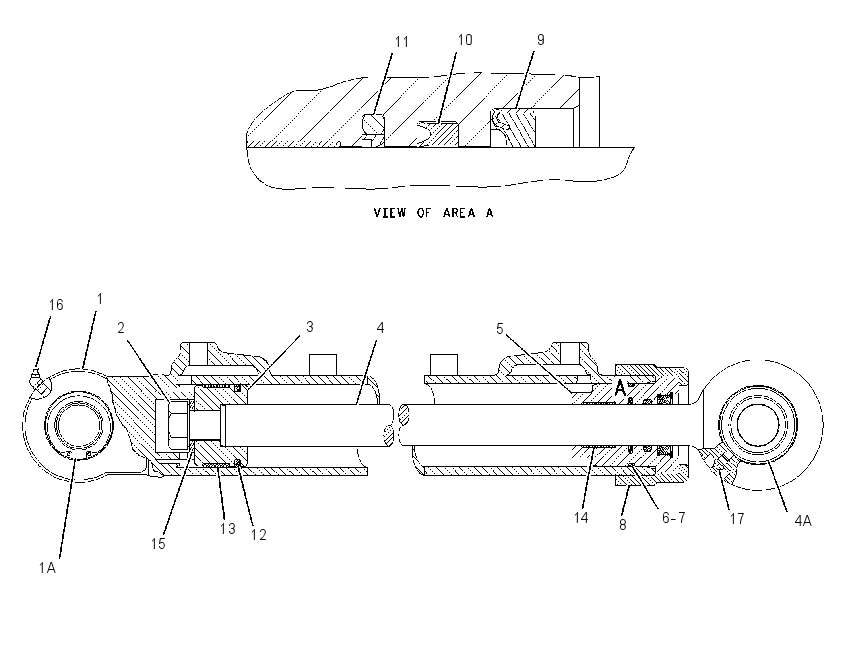 CYLINDER GP-ANGLING 1699527 CAT