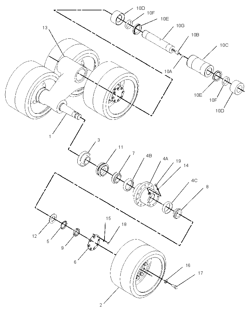 BOGIE GP-MINOR 1881511 CAT