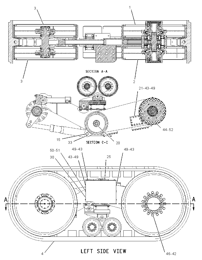 BOGIE GP-MAJOR 1881489 CAT