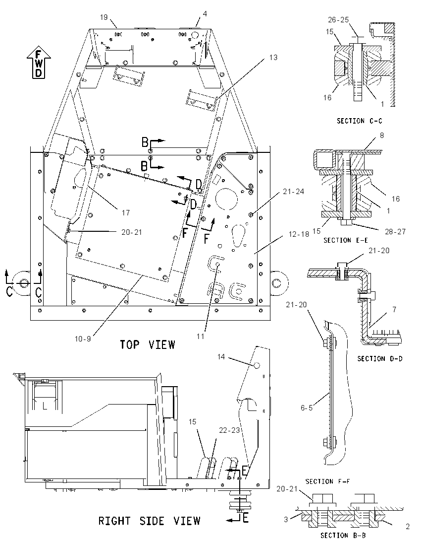 PLATFORM GP-CAB 1369138 CAT