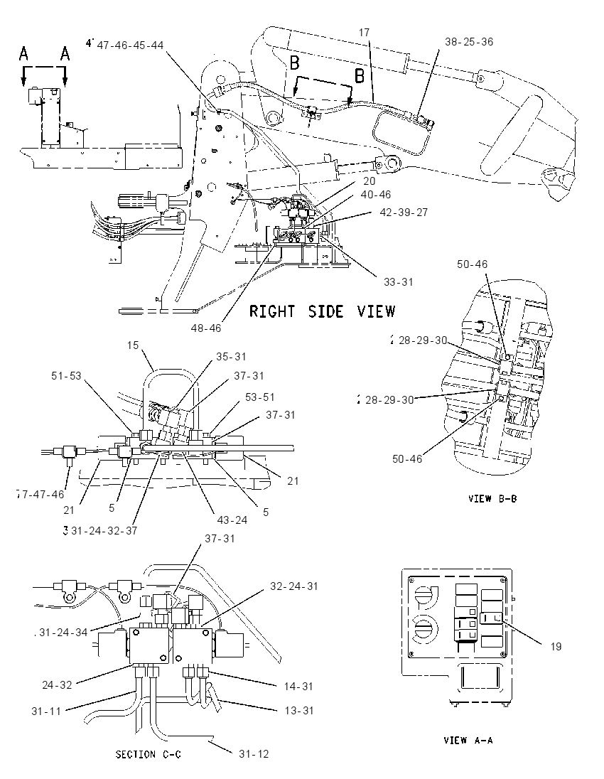 HYDRAULIC AR-4 VALVE 1948625 CAT