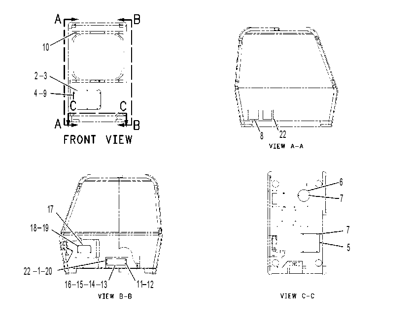 PLATE GP-COVER 1452205 CAT