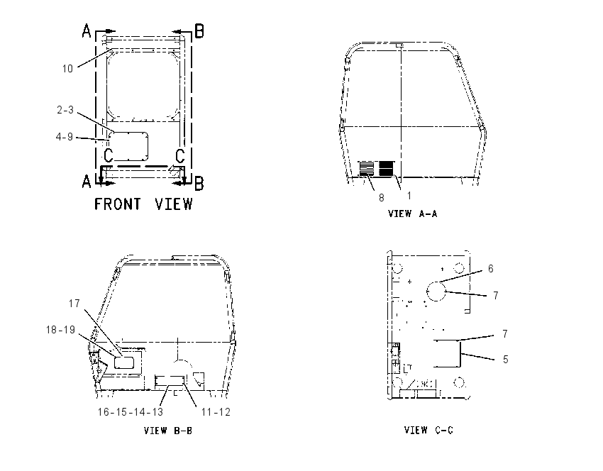 PLATE GP-COVER 1452207 CAT