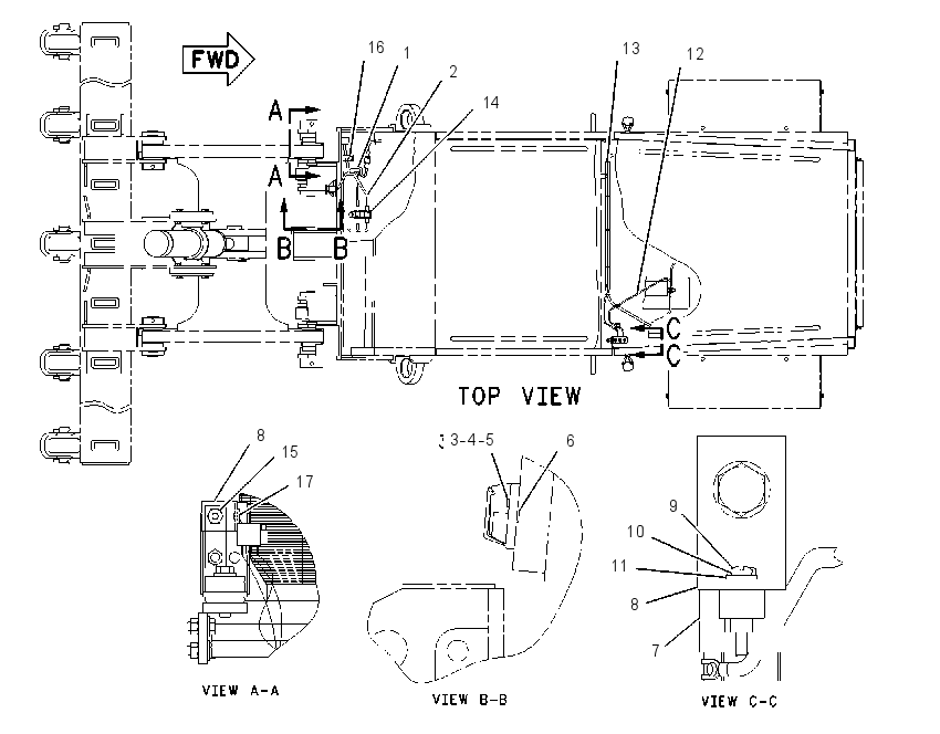 WIRING GP-TOWING PLUG 3Q9411 CAT