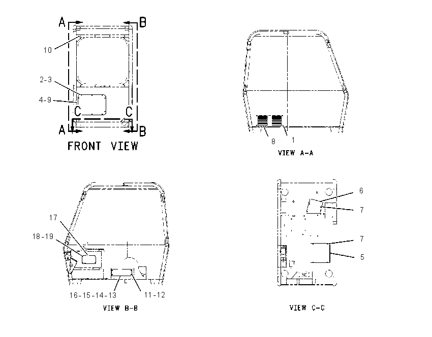 PLATE GP-COVER 1452206 CAT