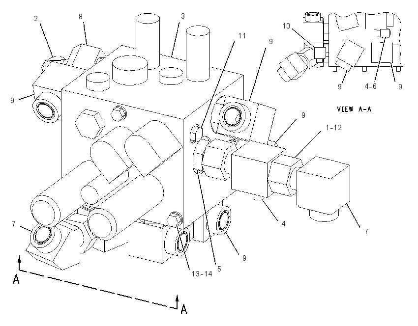 MANIFOLD & MTG GP-CONTROL 1939203 CAT