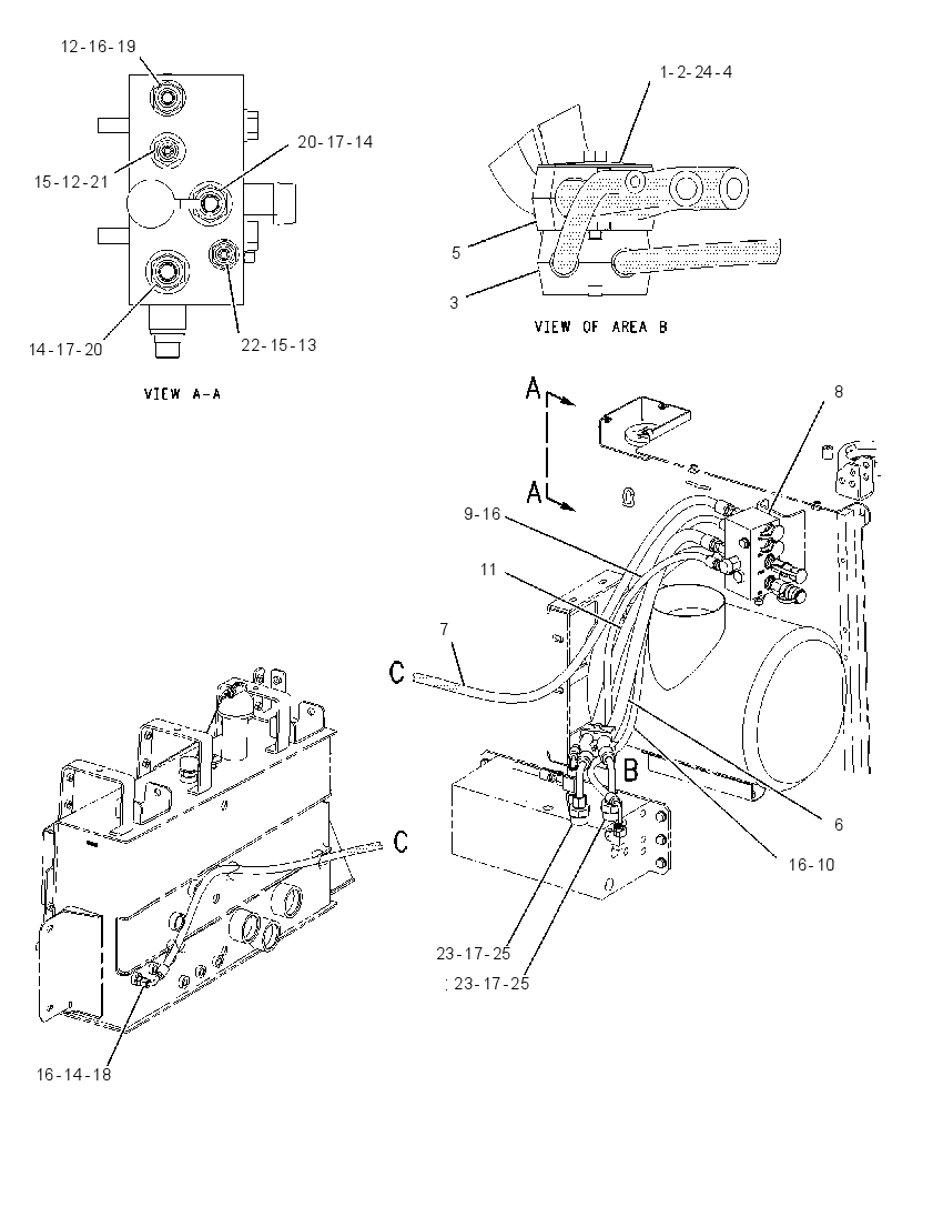 LINES GP-ATTACHMENT 1448600 CAT