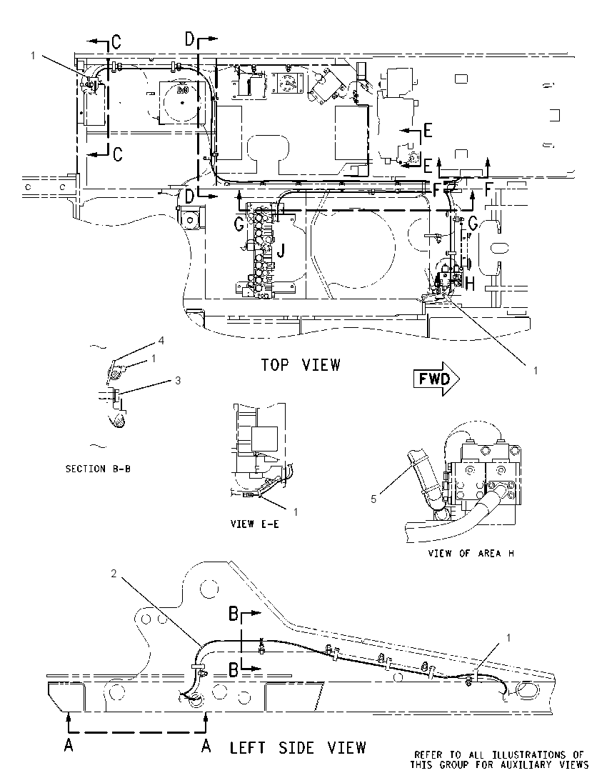 WIRING GP-BOOM FLOAT 1933405 CAT