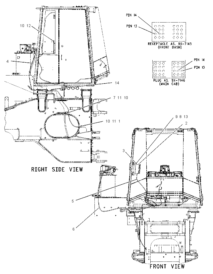 WIRING GP-AUTOLUBE CONTROL 1897446 CAT