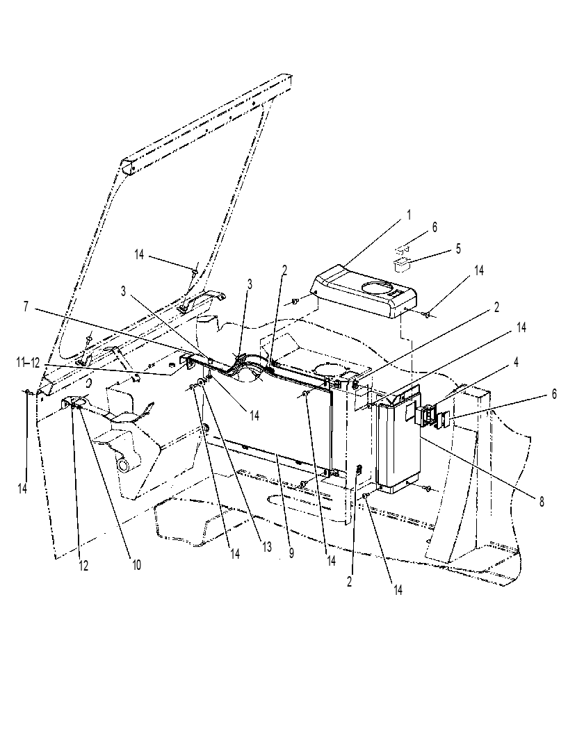 PANEL GP-TRIM 1435296 CAT