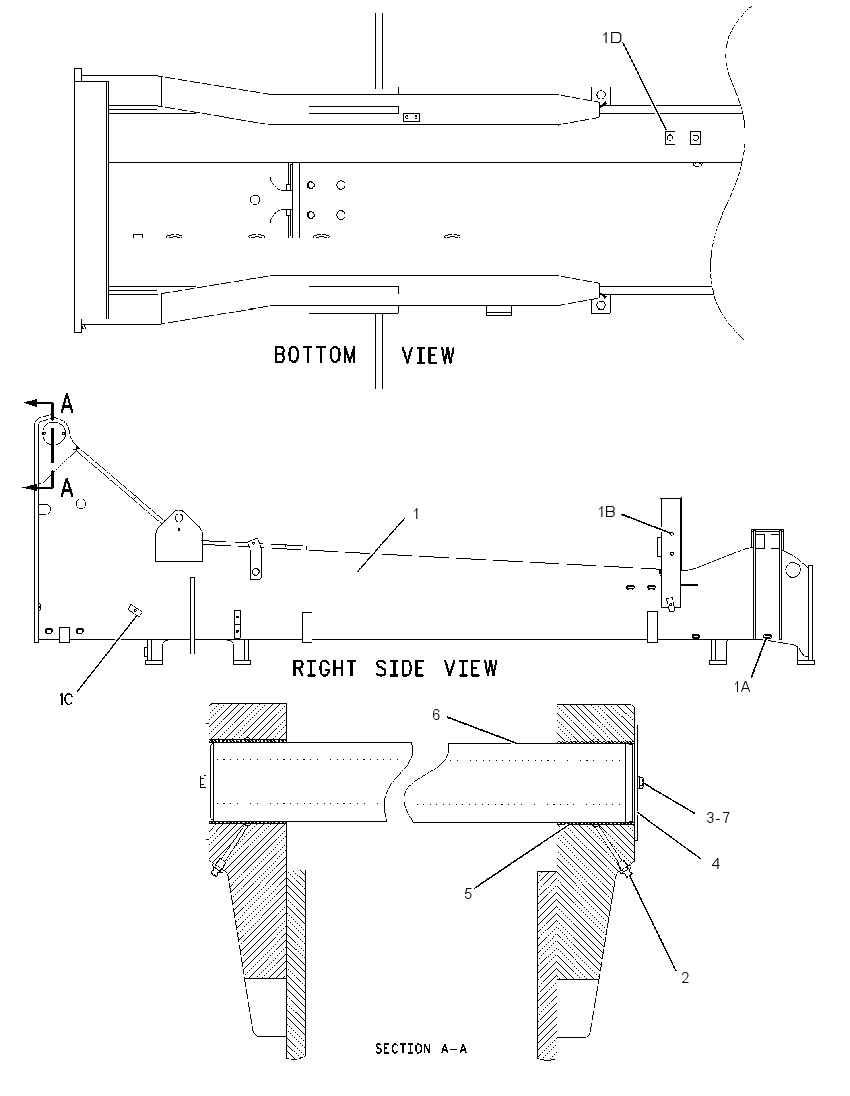 Рама 8I5495 CAT