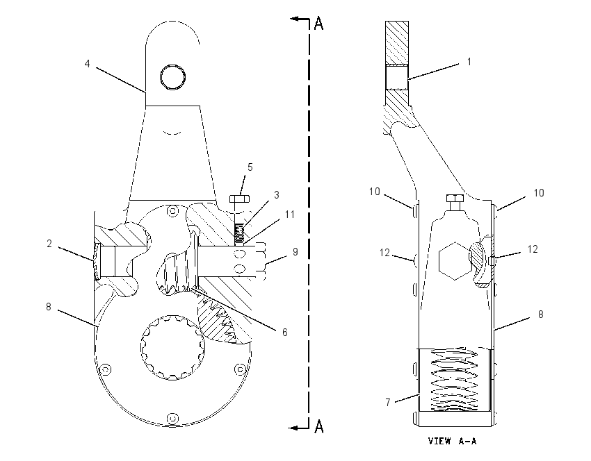 SLACK ADJUSTER GP 1692910 CAT
