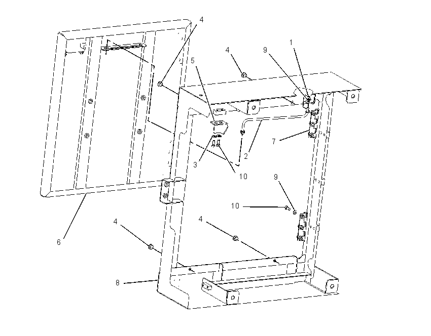 DOOR GP-STORAGE 1784139 CAT