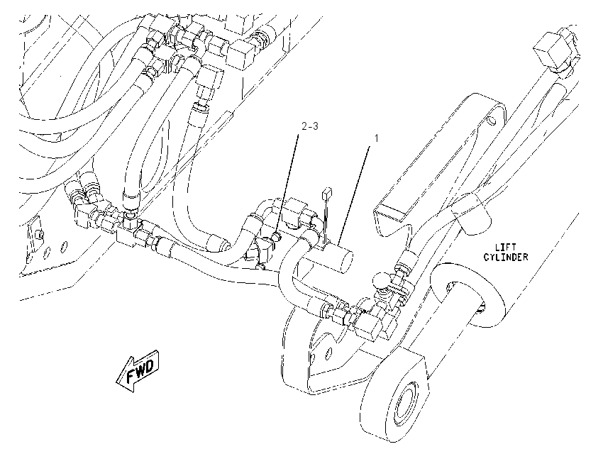 VALVE & MTG GP-BLADE LOCKOUT 1321207 CAT