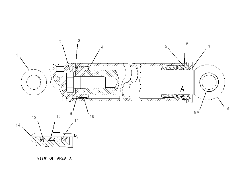 CYLINDER GP-BACKHOE BUCKET 1668139 CAT