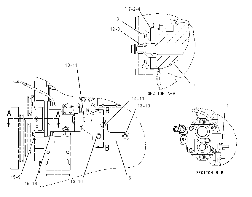 PUMP & MTG GP-HYDRAULIC FAN 1949196 CAT