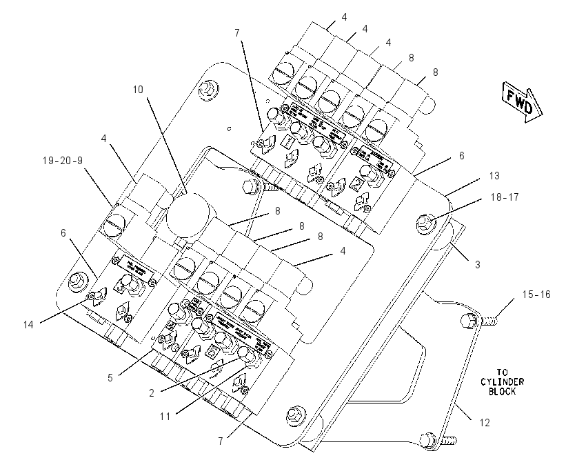 PROTECTION GP-ENGINE 1929854 CAT