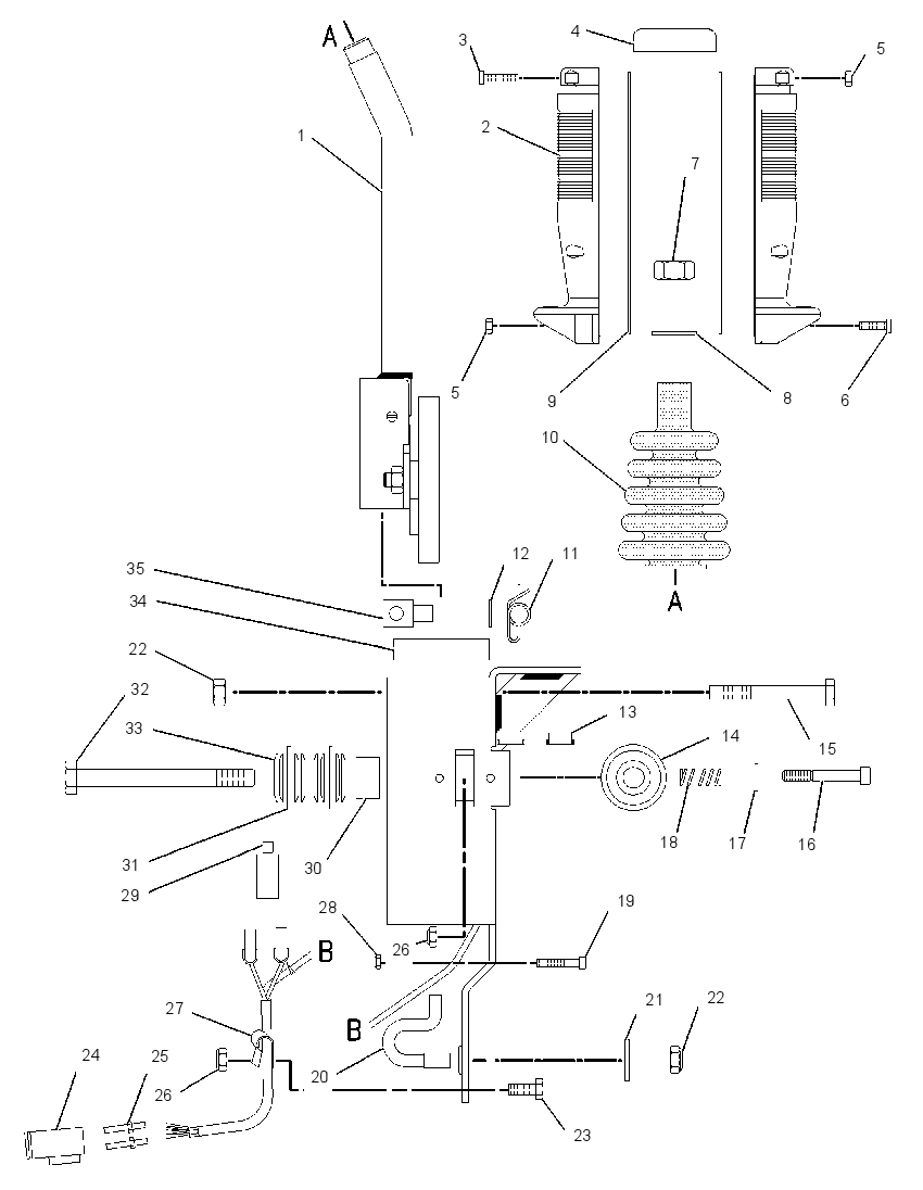 LEVER GP-PROPEL 1700049 CAT