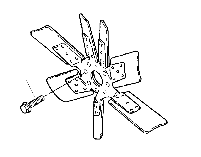 FASTENER GP-FAN 2086134 CAT