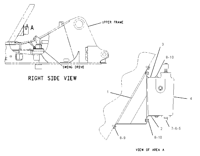 TANK & MTG GP-SWING DRIVE 1465232 CAT