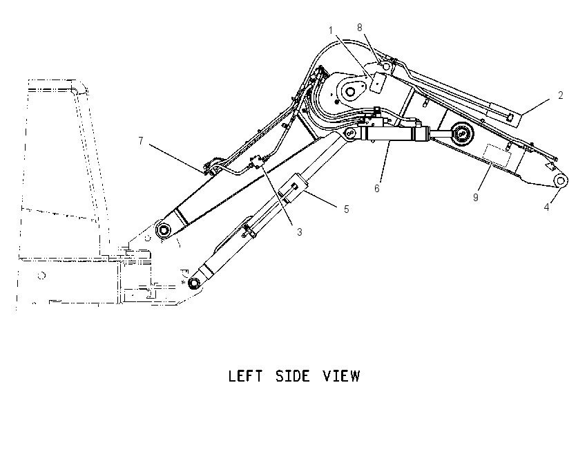 BOOM AR-VARIABLE ADJUSTABLE 1845871 CAT