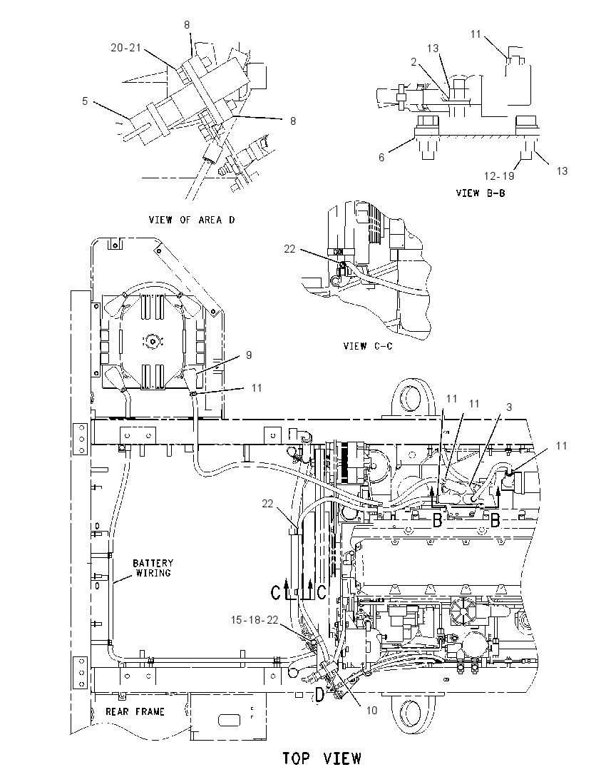 RECEPTACLE GP-AUXILIARY START 1267718 CAT