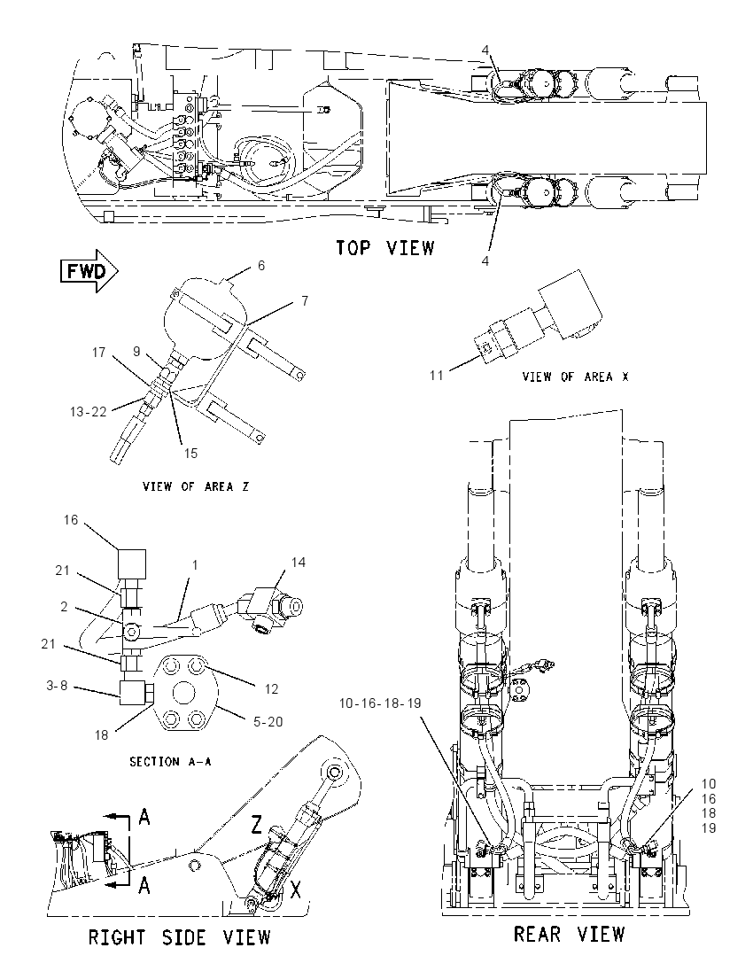 ACCUMULATOR & MTG GP-HYDRAULIC 1993068 CAT