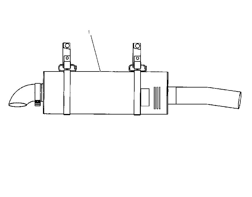 MUFFLER & CONVERTER GP 2144958 CAT