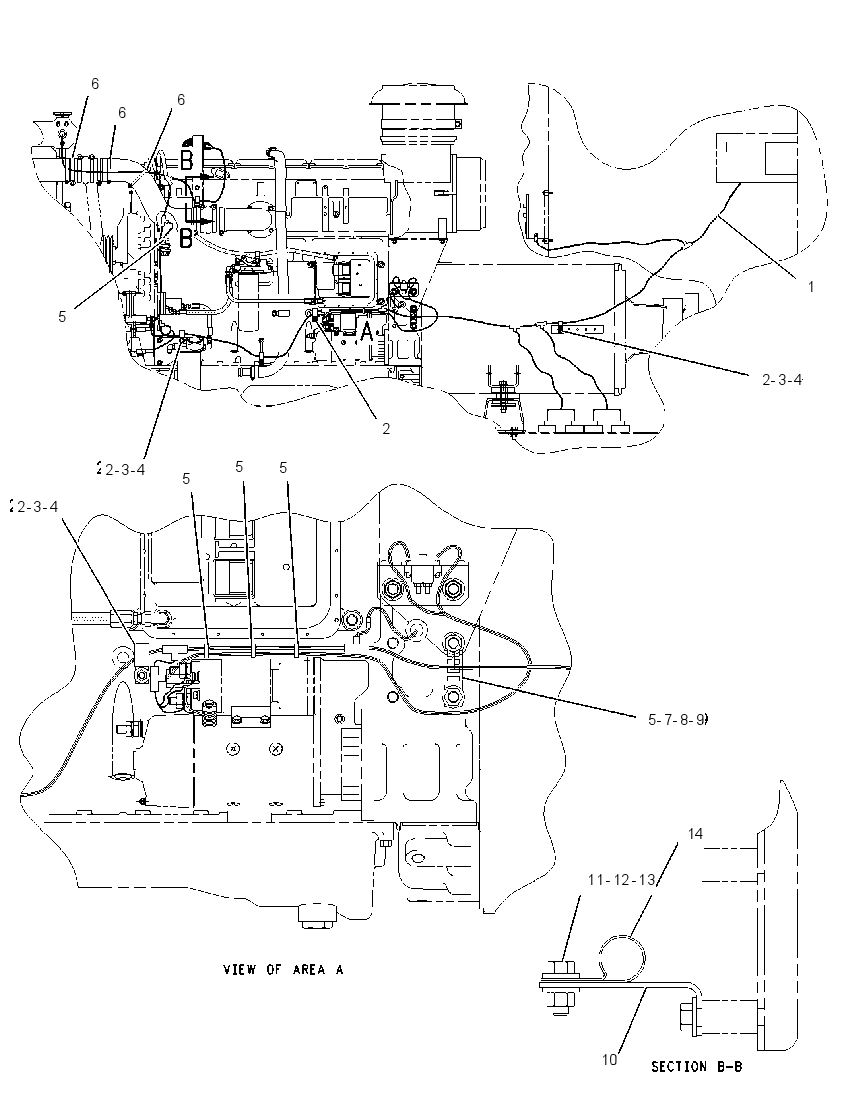 WIRING GP-INSTR & IGNITION 1912184 CAT