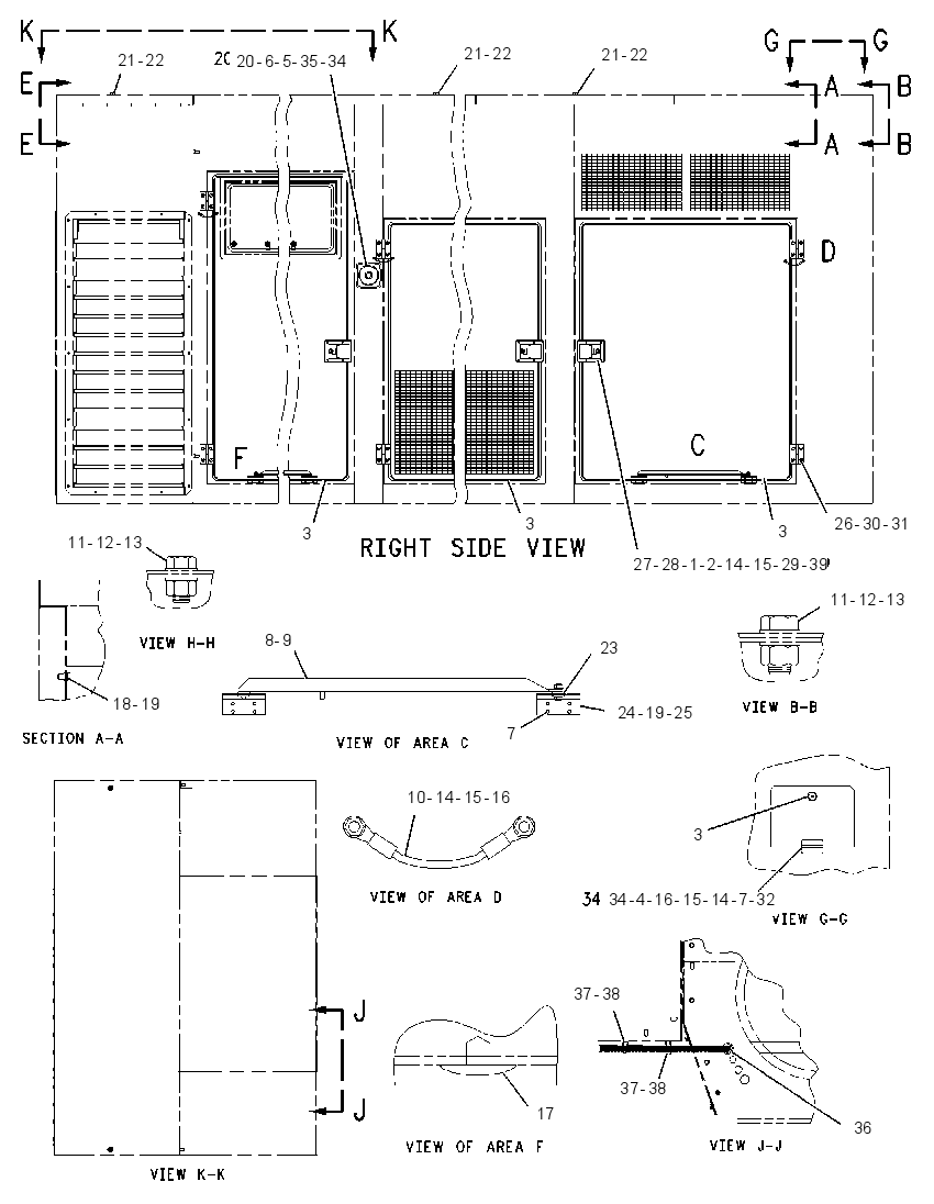 FASTENER GP-ENCLOSURE 1876528 CAT