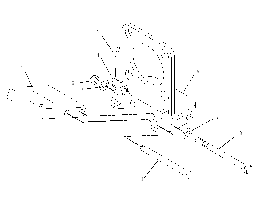 PLATE GP-LOCK 1538363 CAT