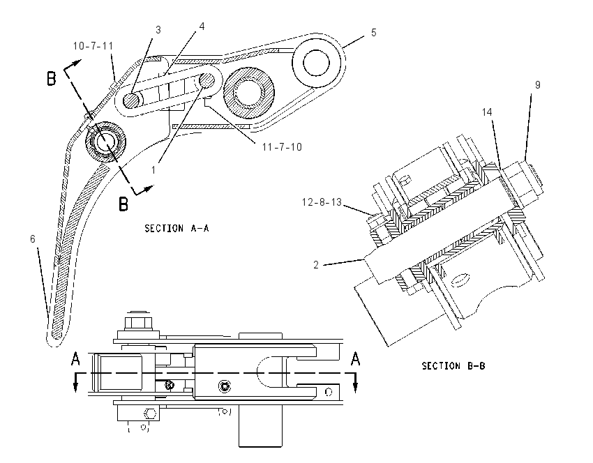 ARM GP-ACCUMULATOR 2041313 CAT