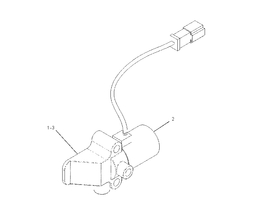 VALVE & MTG GP-DIFF LOCK 1743705 CAT