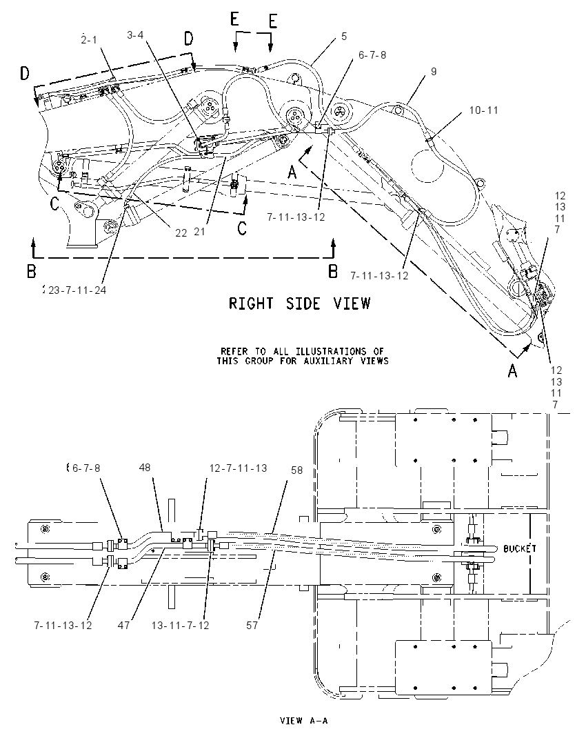 LINES GP-FRONT SHOVEL 1849171 CAT