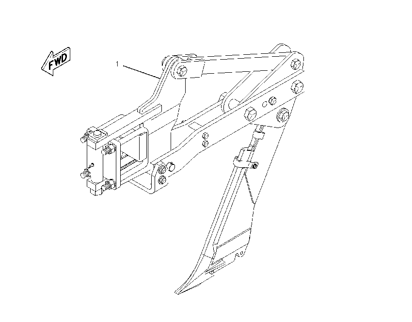 SHANK AR-RIGID 2060374 CAT
