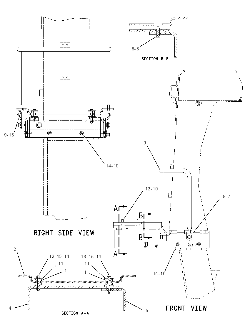 MOUNTING GP-CONDENSER 1806597 CAT