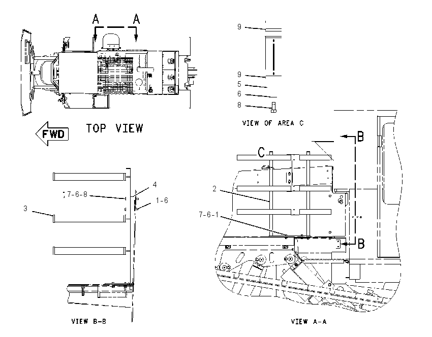 MOUNTING GP-BRACKET 1798307 CAT