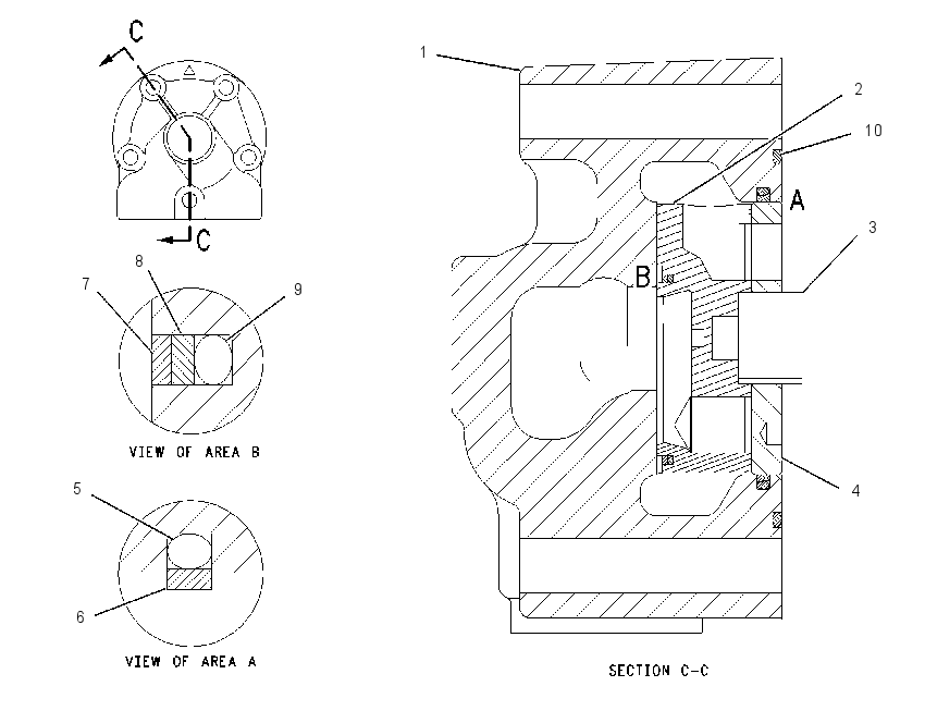 HOUSING GP-MOTOR 1864260 CAT