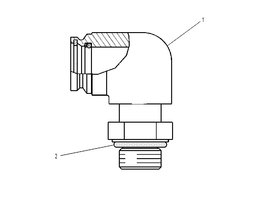 ADAPTER GP-OIL LINE 1910523 CAT