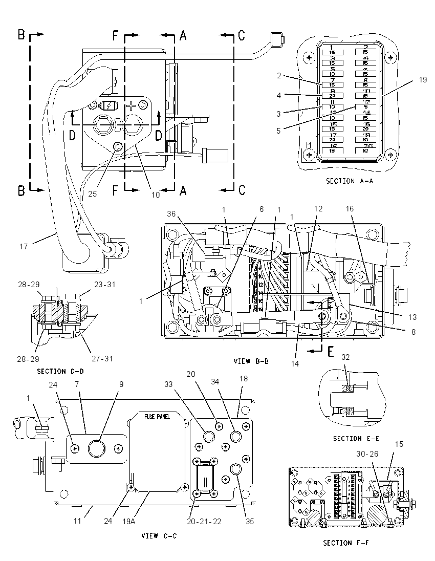 PANEL GP-RELAY 1757017 CAT