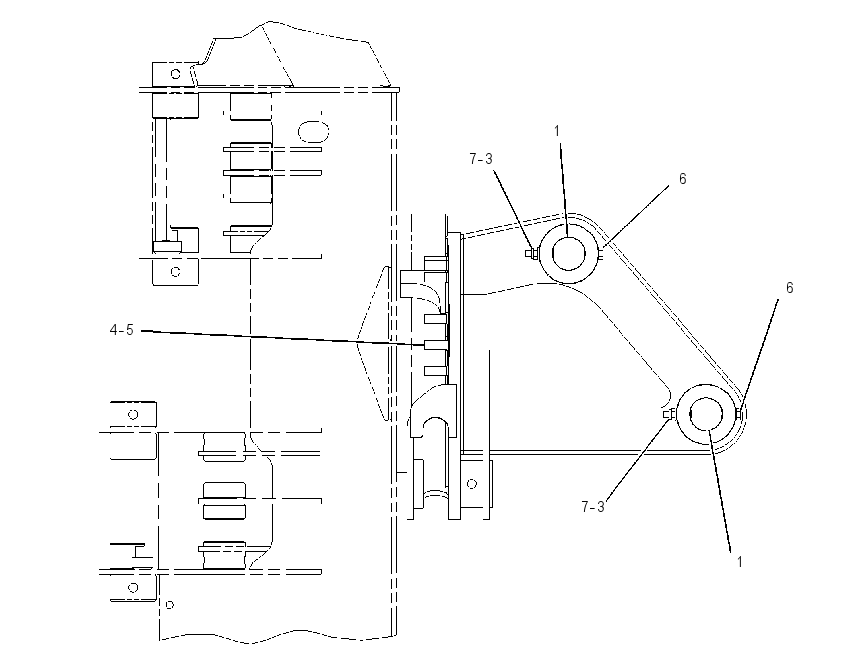 MOUNTING GP-FELLING HEAD 2034310 CAT