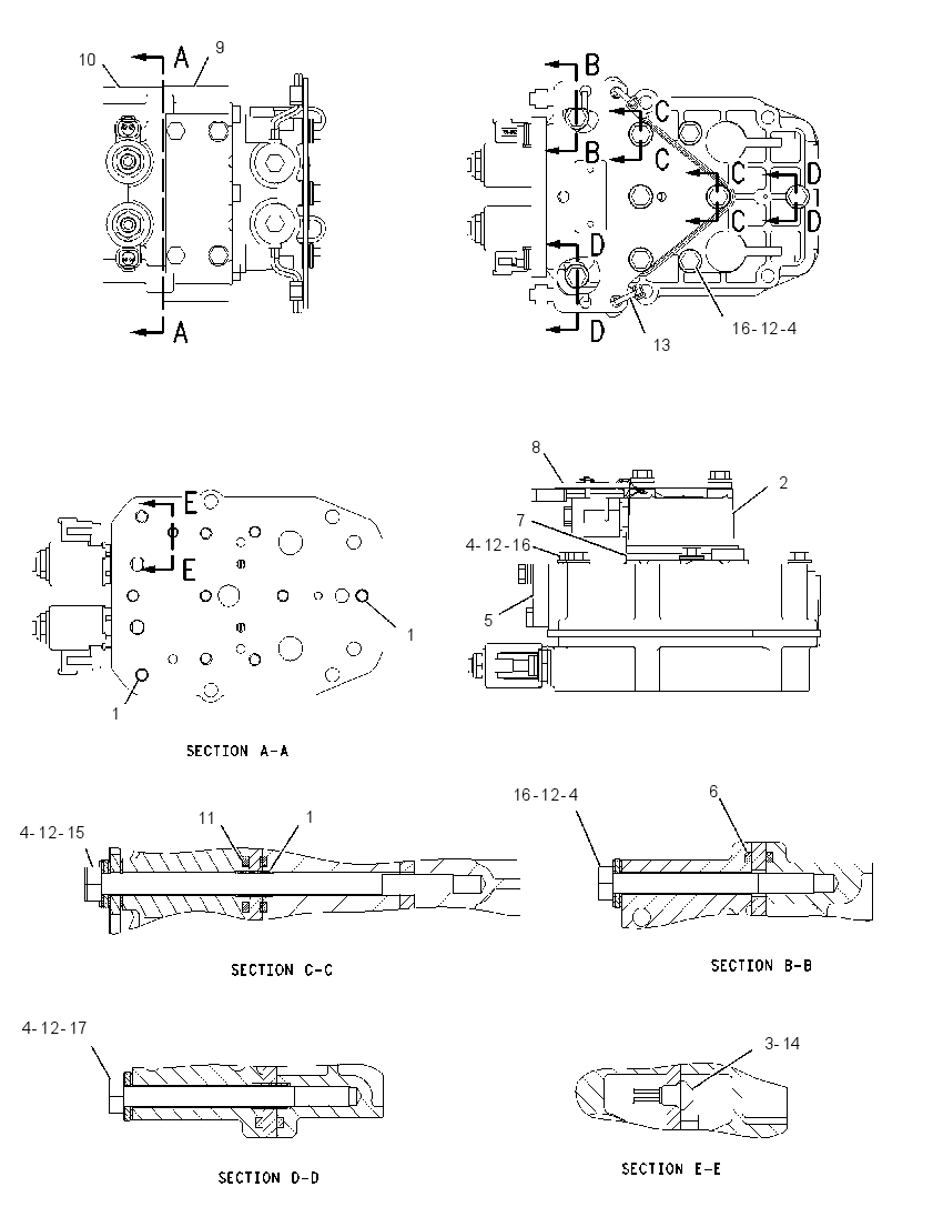 VALVE GP-STEERING & BRAKE CONT 2017273 CAT