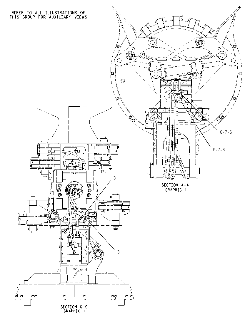 LINES GP-FELLING HEAD TILT 2051805 CAT