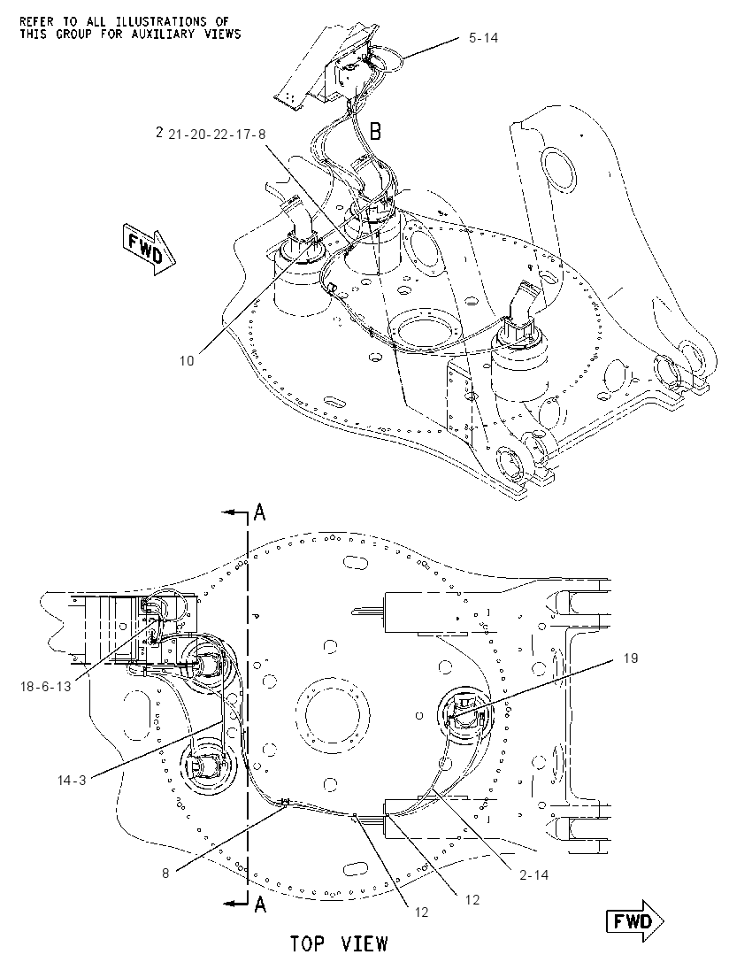 LINES GP-SWING DRIVE 2086141 CAT