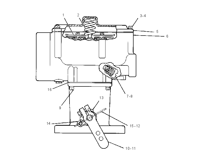 CARBURETOR GP 1911810 CAT