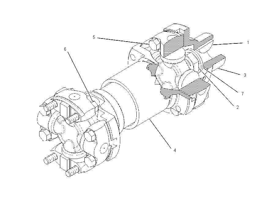 SHAFT GP-PUMP DRIVE 1789582 CAT