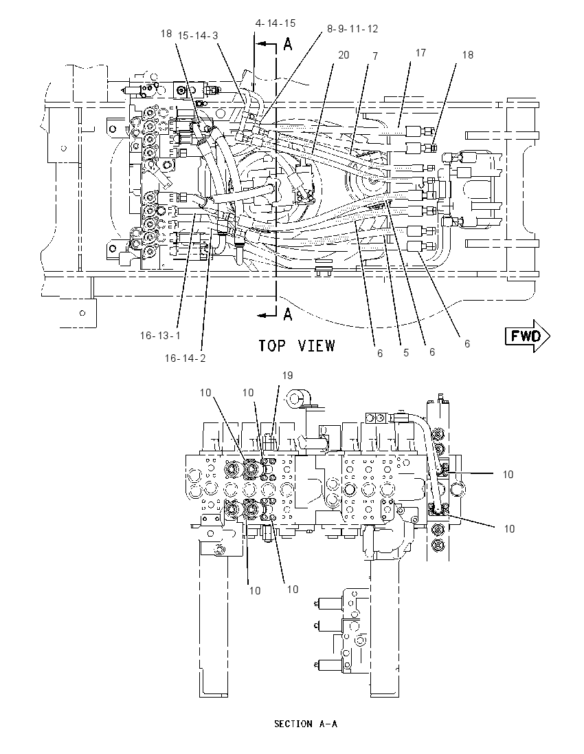 LINES GP-ROTATOR 1849275 CAT