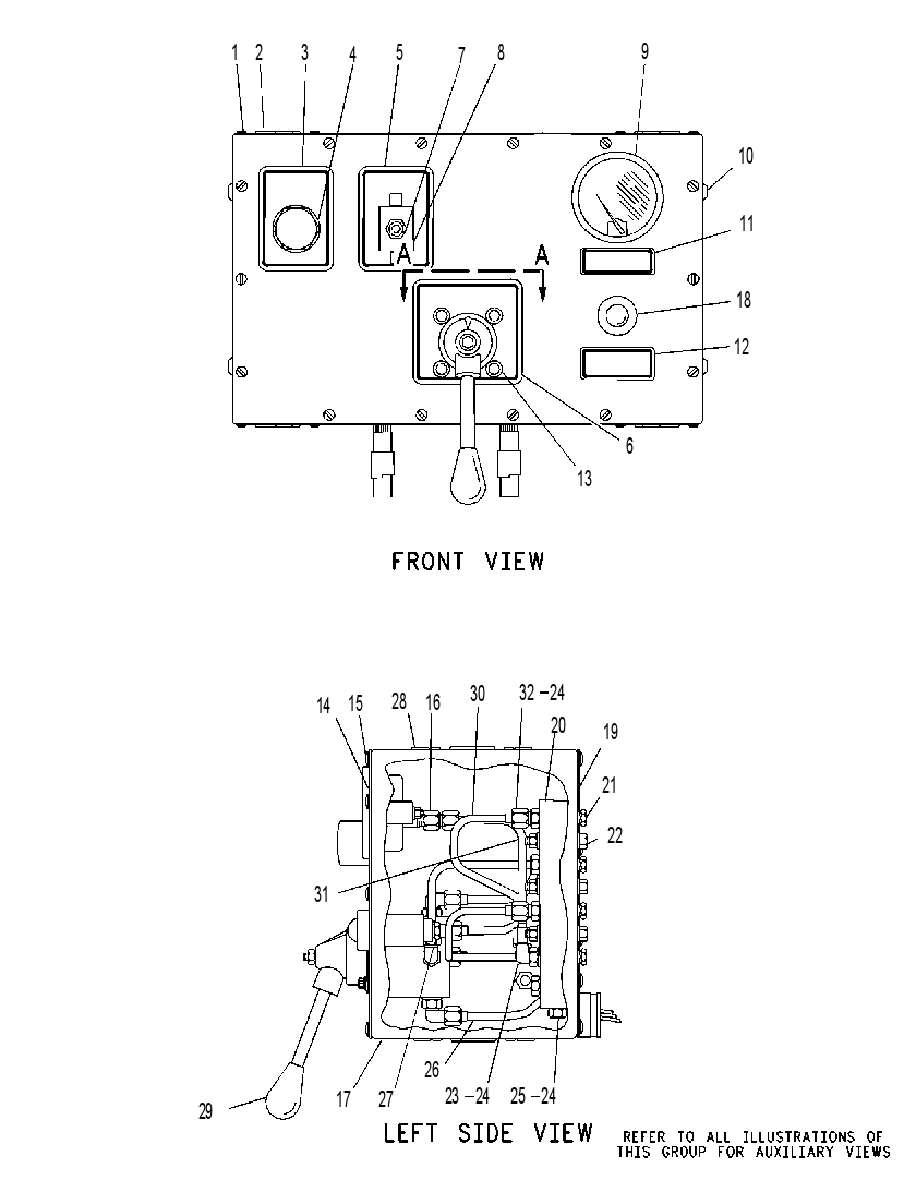 CONTROL GP-AUTO START/STOP 2W2824 CAT