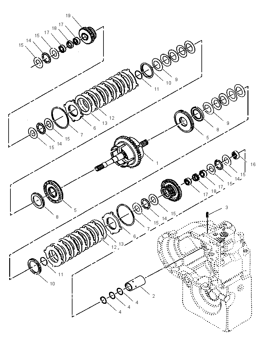 CLUTCH & GEAR GP 1764117 CAT